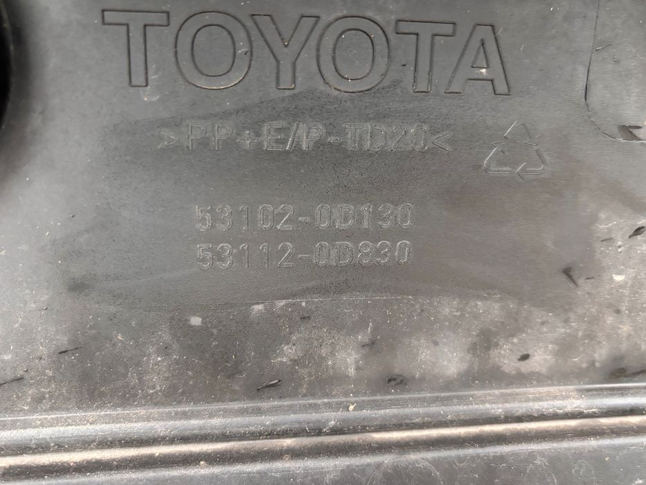 Предна броня • Toyota Yaris Hybrid (2017–2020)