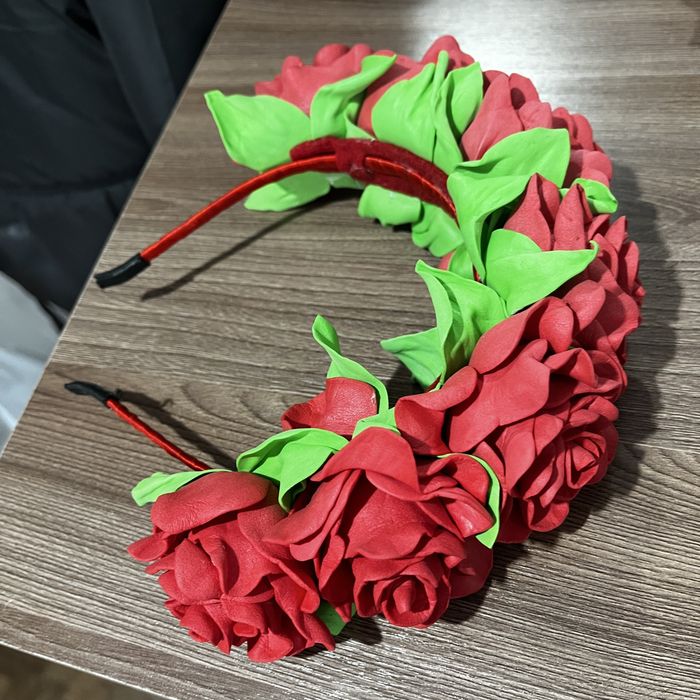 Ободок розы для девочек