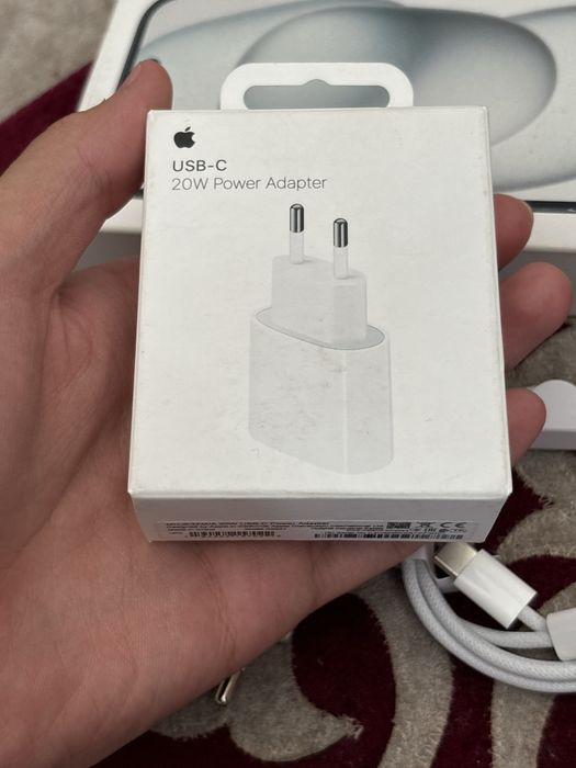 зарядка айфон адаптер 20w iphone шнур кабель