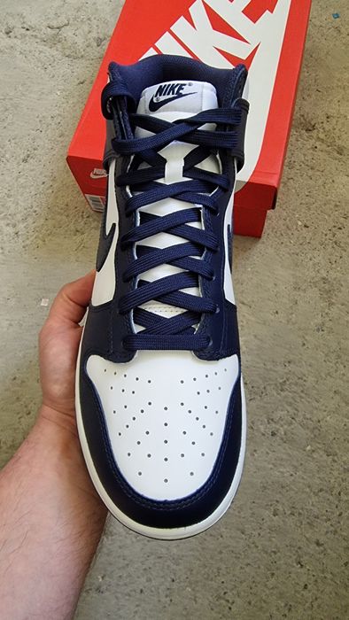 Nike dunk high navy