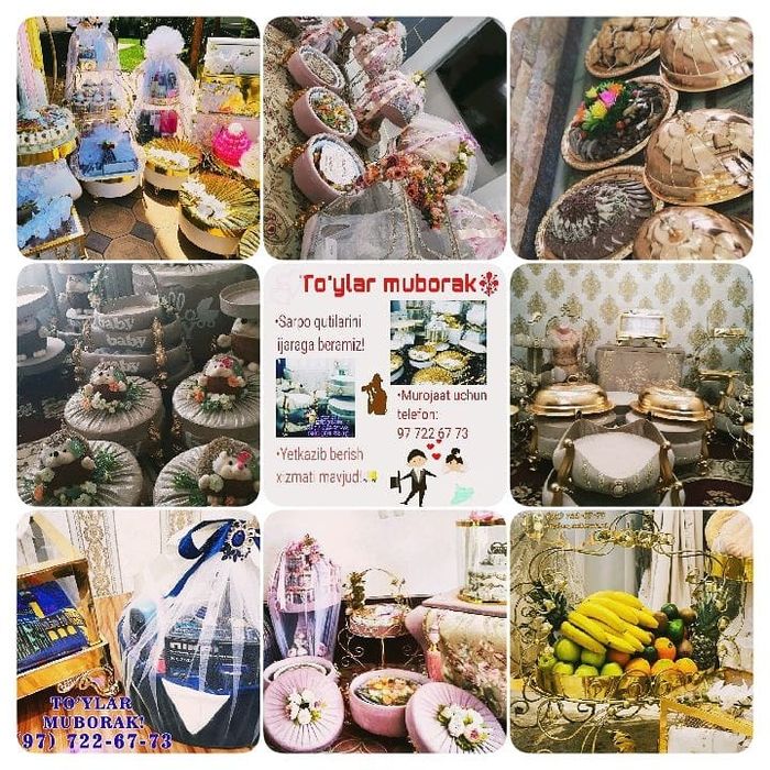 Замонавий сарпо кутилари сиз истаган дизайн. Ижара ва буюртма асосида