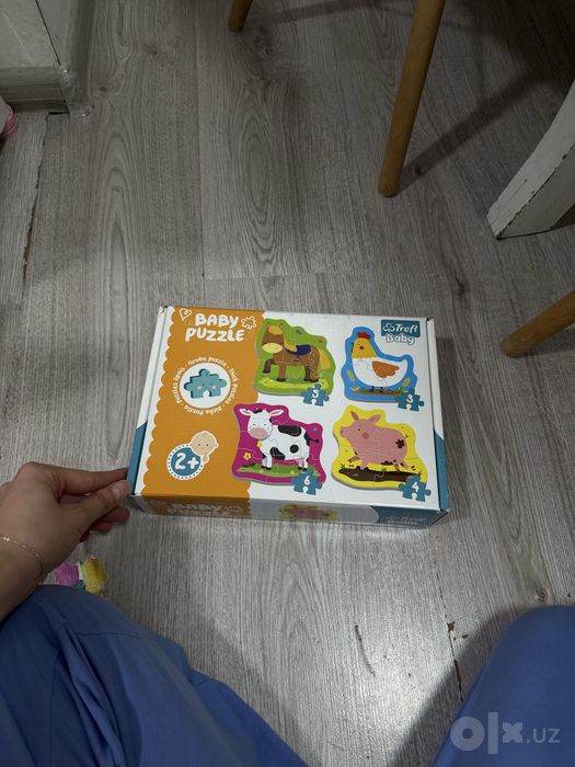 4 развивающие игры и пазла для детей 2–6 лет.