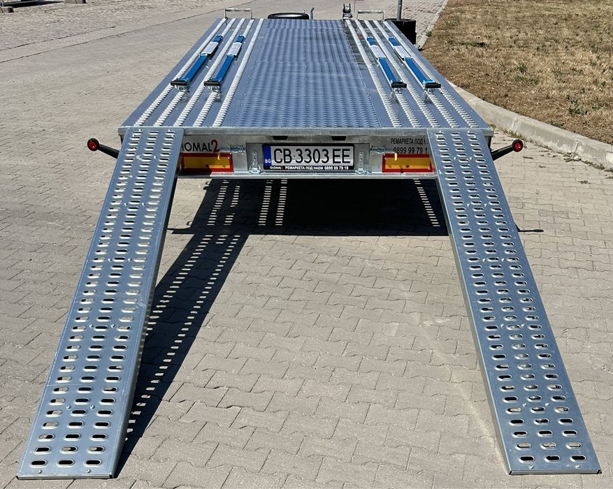 Равна триосна платформа 6.00м Х 2.15м / 3500кг ПОД НАЕМ