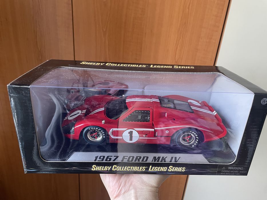FORD GT40 MK IV - 1:18 - Shelby collectibles.
