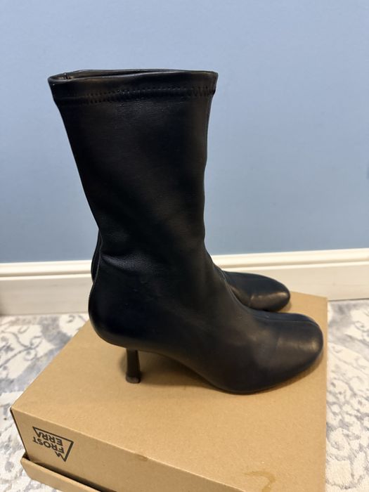 Ботильоны Zara кожаные