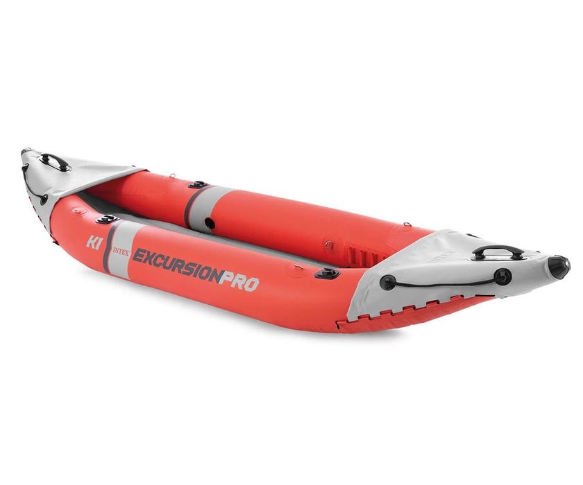 Надуваем каяк за екскурзии INTEX Excursion PRO K1 Kayak