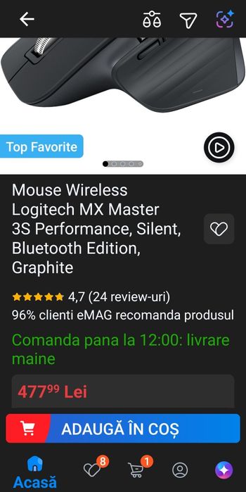 Maus  logitech MX master3s