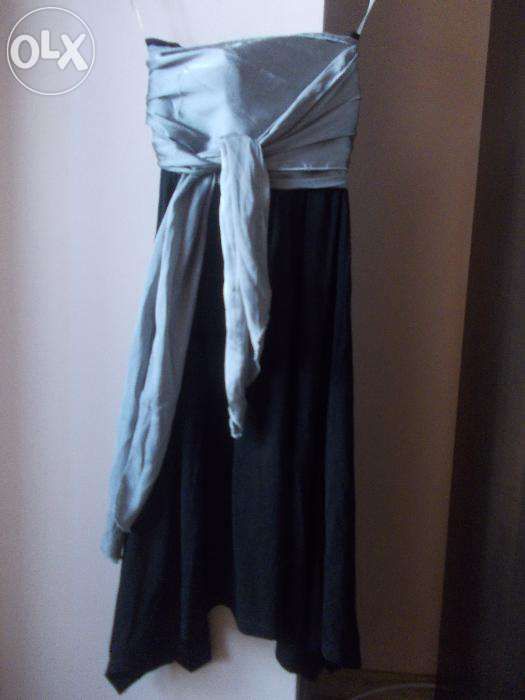 fusta neagra cu talie inalta si centura inclusa