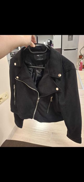 Велурено дамско яке