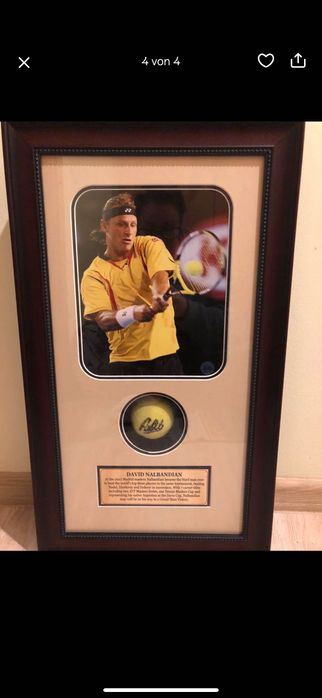 Minge tenis semnata David Nalbandian