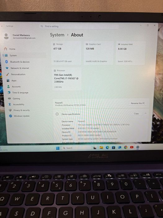 Asus A516E Amanet BKG