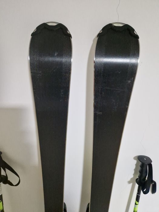 Schiuri copii Head Supershape Team 137 + clapari Salomon Team T3 36