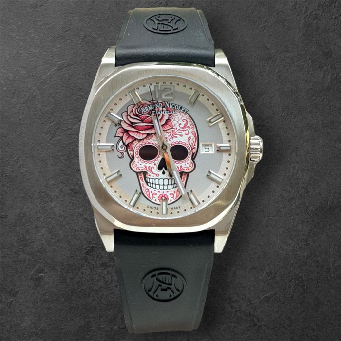 Armand Nicolet Tramelan S05 Sugar Skull Limited Edition часовник