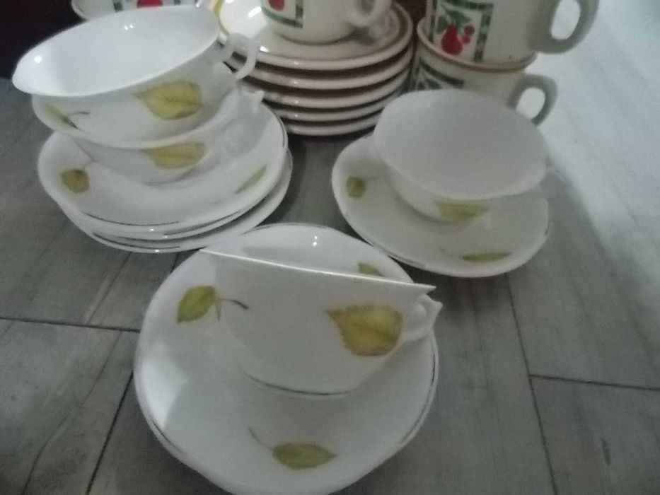 set de cafea espresso din portelan - 25 lei/set