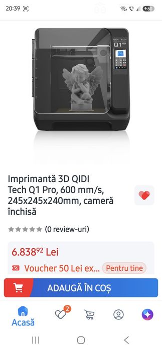 Imprimanta  3D , QIDI Q1 PRO