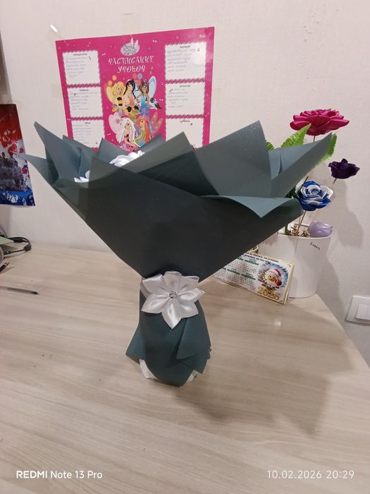 Цветы ручной работы