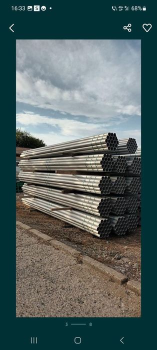 Tiava inox stas 304L 6metri