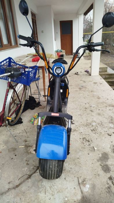 Scuter electric baterie dublă 40 amperi autonomie 90 km