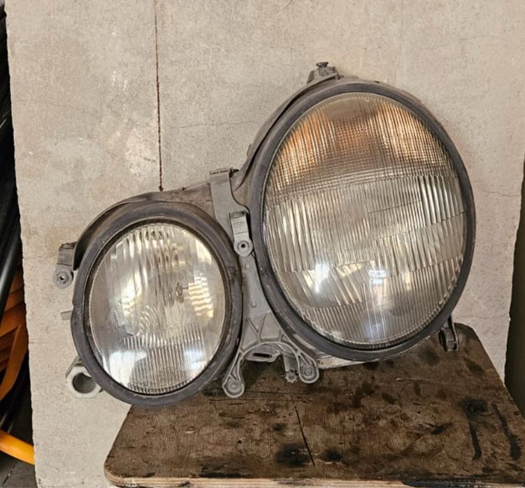 фары w210 рестайлинг  оригинальные целые