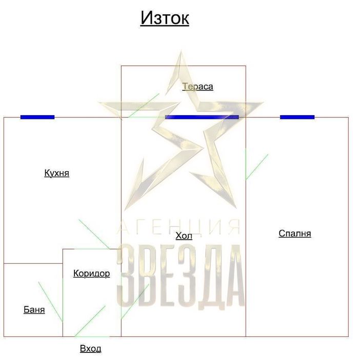 Продава се Двустаен апартамент в Пловдив, Кършияка - 51 кв.м за 1304 €/кв.м - Снимка #5