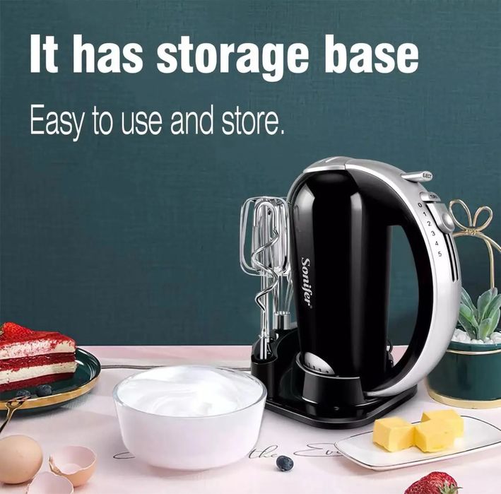 Электрический ручной миксер Sonifer SF-7015 3 в1