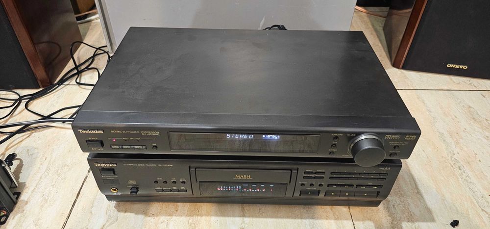 Procesor Technics SH-AC500 cap de serie stare foarte buna, test video!