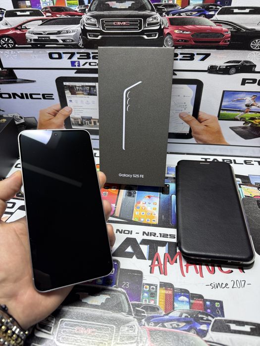 Samsung S25 FE 128GB / 100%Baterie 19 Cilcuri / CreativAmanet