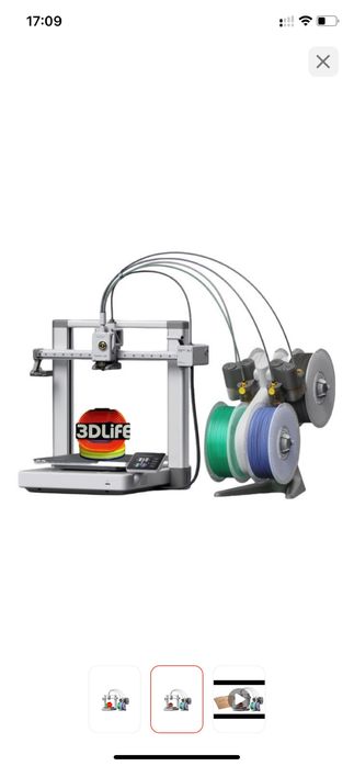 Продам 3d принтер Bambu lab a1 combo asm