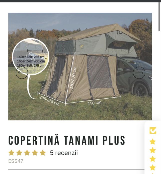 Cort plafon TANAMI PLUS