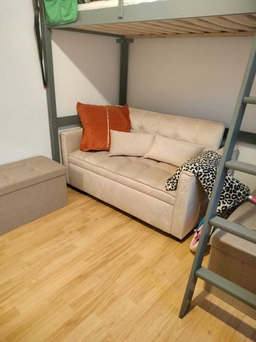 Canapea extensibila 2 locuri 140x77x85 cm