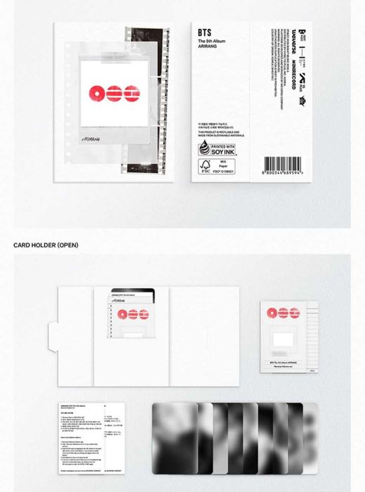 Альбом BTS ARIRANG - Weverse Version. 100% Оригинал. Новый - 1шт.