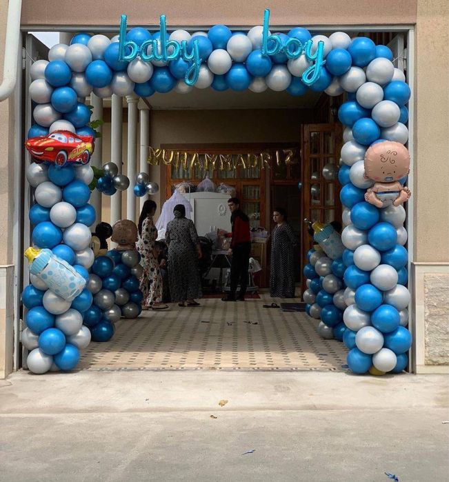 Оформление шарами