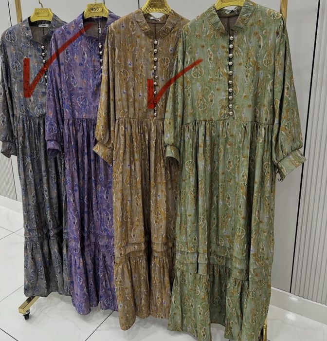 платье купра лен новое