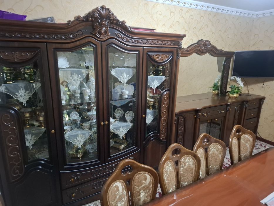 Premium klassik zal mebeli sotiladi MDF SHOSH MEBELDAN olingan