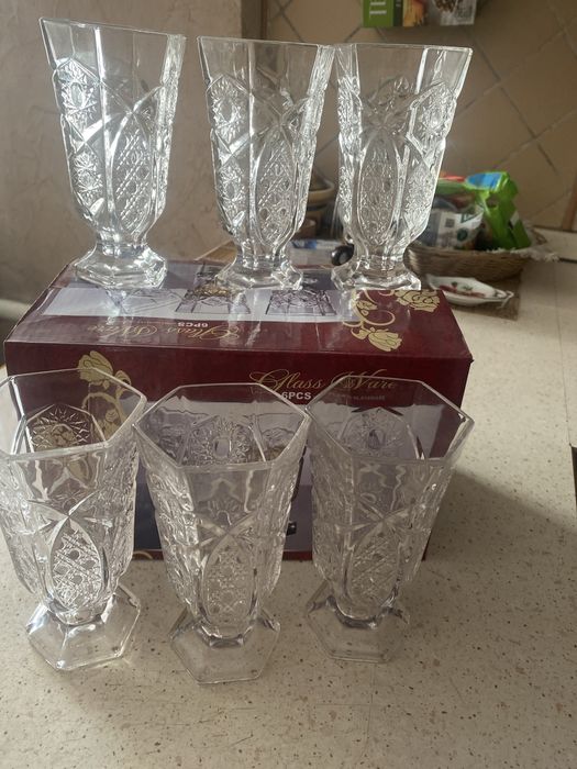 Продам хрустальные бокалы
