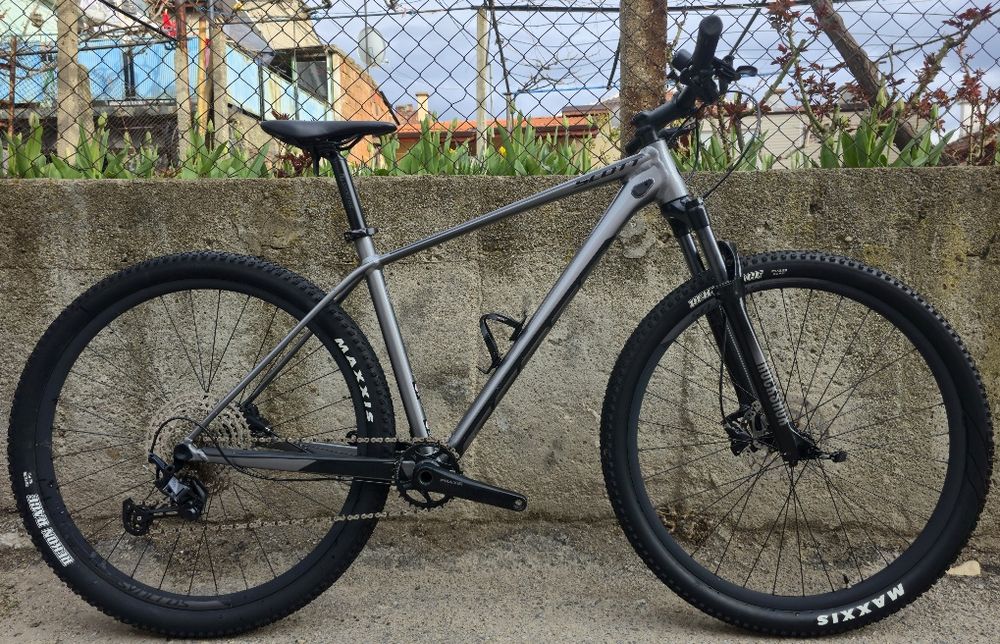 Scott scale 29 цола 1x12 SLX проходни оси Въздушна вилка Rockshox Judy