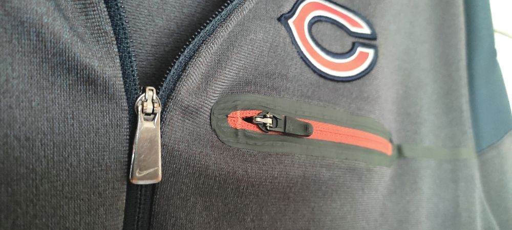 Bluza Nike cu fermoar NFL Chicago Bears Elite Coaches