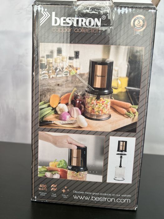 Чопър Bestron AKC200NH, 2 остриета, 500ml - като нов