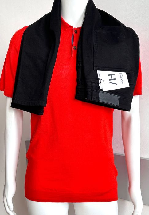 Нови черни мъжки слим дънки Selected homme 33номер