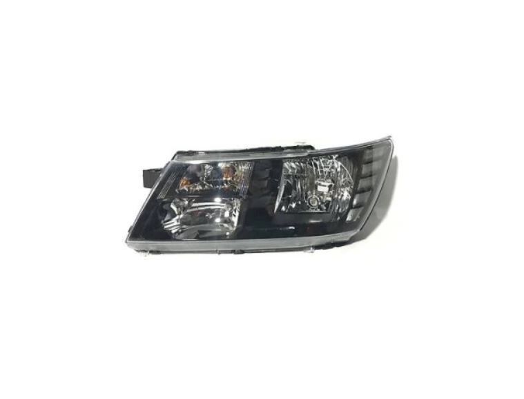 Far Dodge Journey (JC), 09.2007-12.2020, Fiat Freemont (JC), 03.2011-, partea stanga/dreapta, tip bec H11+HB3+tip bec P27/7W+W5W; electric; negru; cu dulie bec; cu motor; halogen