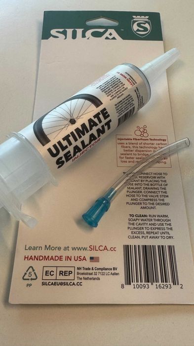 SILCA Tubeless Sealant - 500 ml + Sealant Injector