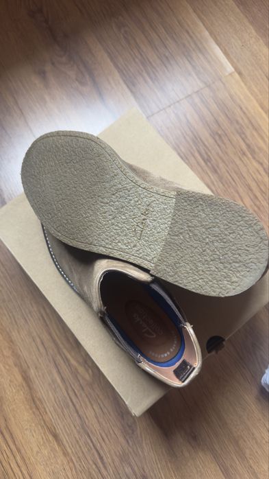 Челси Clarks коричневые