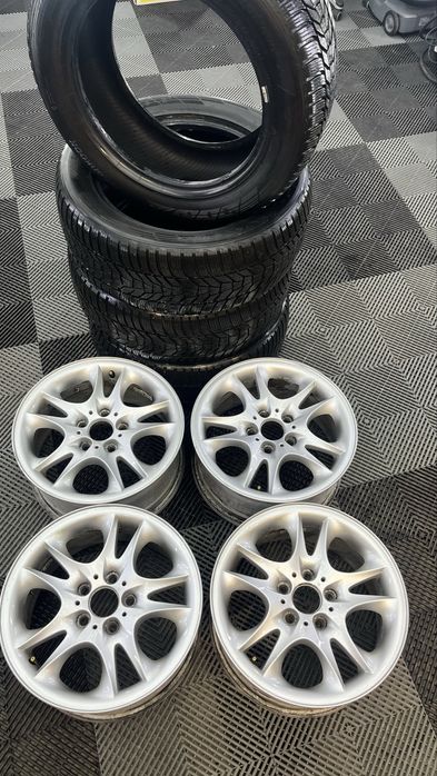 Алуминиеви джанти BMW със зимни гуми 235/55 R17