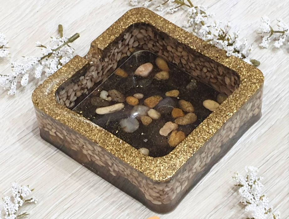 Пепелник от епоксидна смола