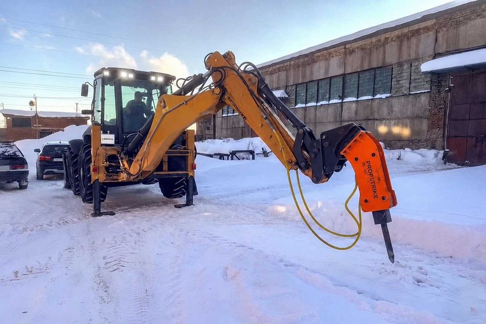Гидромолот для экскаватора-погрузчика Hidromek 102B, 102S