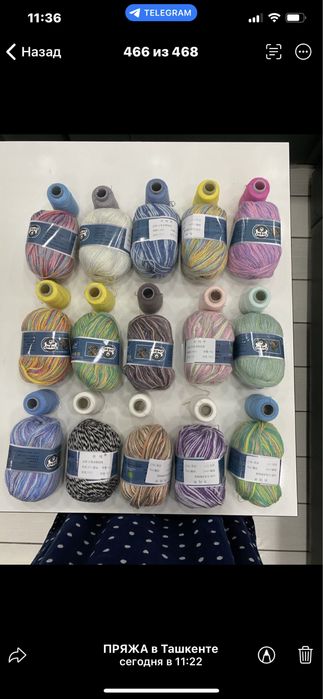 Бобинная пряжа высокого качества