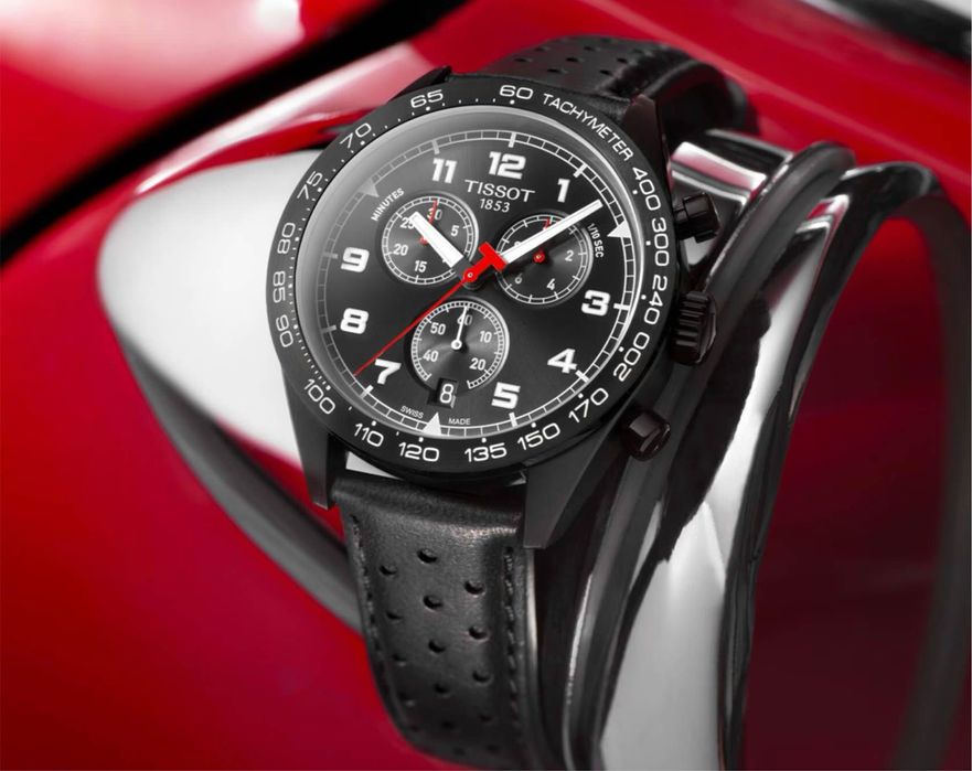 Оригинальные Tissot PRS 516 новые часы с хронографом Швейцария.