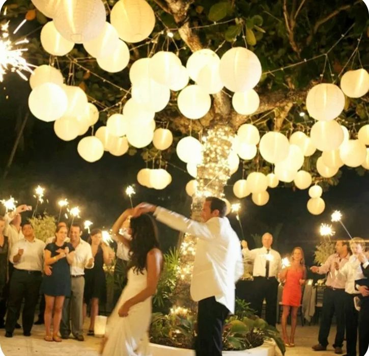 Бумажные фонарики 40см