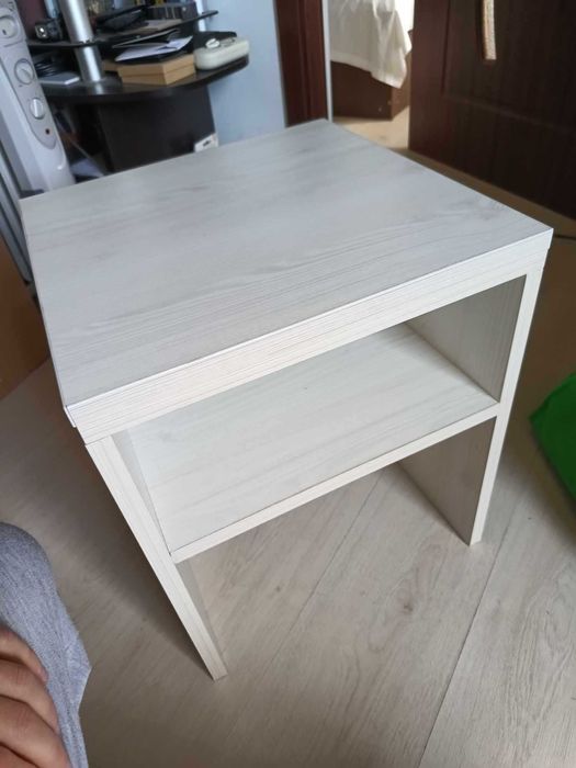 Noptiera Alba 40lx40lx47h cm Canturi ABS