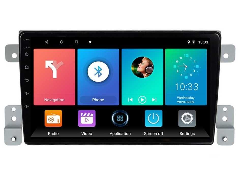 Мултимедия за Suzuki Grand Vitarа Двоен дин навигация Android 2DIN